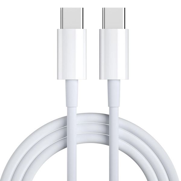 Dual Type-C Fast Charging Data Cable TPE Jacketed 15 Mobile Phone & 16 for Apple Tablet Charger for Use
