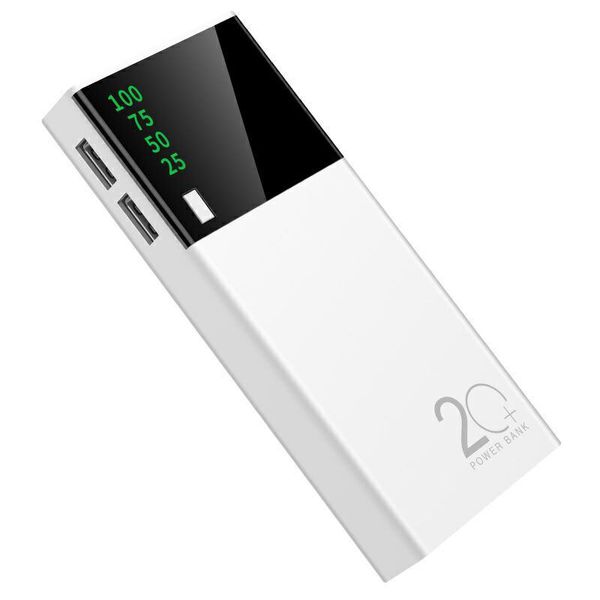 Wholesale Good Quality Mobile Power Bank 20000mAh Powerbank Portable Charger Battery 20000mAh Power Banks Gifts