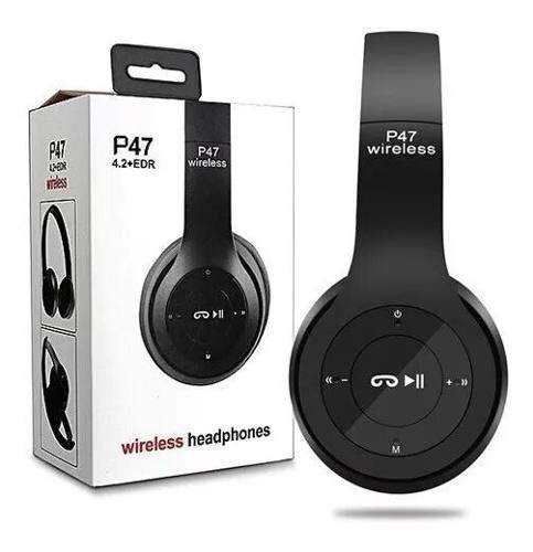 Factory Wholesale OEM Multi-color Adjustable Audifonos Gaming Headset Earphone Handsfree P47 Wireless Headphones with MIC