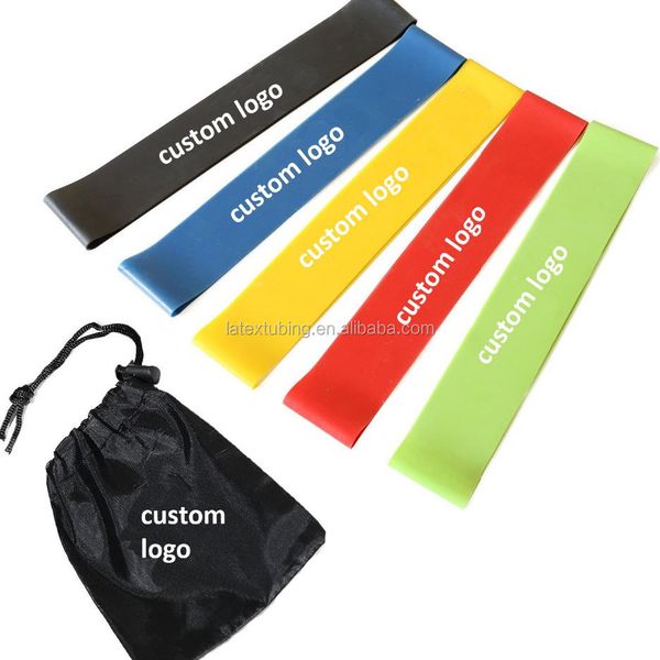 Fitness Resistance Band Stretch Loops Bands Mini Latex Band