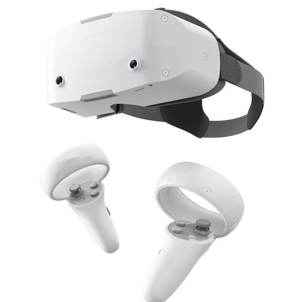 Metaverse Real 4K Display 64GB/128GB Multiple Virtual Games All in One VR Headset with 6 DOF Controller