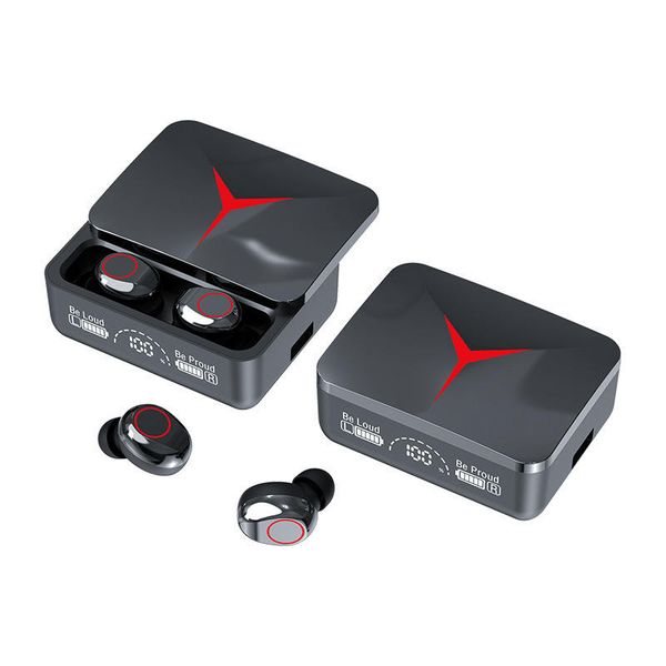 New Arrival M90 Pro TWS Earphones Waterproof HiFi Wireless Headset HD Voice Noise Cancelling LED In-Ear Earbuds Charging Box